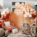 Set of 3 gold metal wedding arch backdrop stands