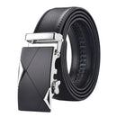 Men'S Belt Genuine Luxury, Brand Belt Metal Buckle Belt High-Quality PU Leather Soft Belt With Cargo Pants Jeans - Fashion Business