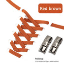 1Pair No Tie Shoe laces, Press Lock Shoelaces without ties Elastic Laces Sneaker Kids Adult 8MM Widened Flat Shoelace for Shoes