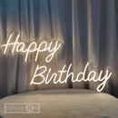 Happy Birthday Neon Sign, Birthday Party Wall Decor, LED Lights