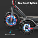 JUICEASE 350W Electric Scooter 35KM Range 10.5AH 8.5Inch Tire Smart APP Escooter for Adults 31KM/H Folding Electric Kick Scooter