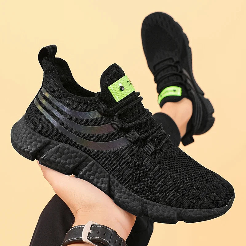 Men Shoes. Breathable Classic Running Sneakers for Man.