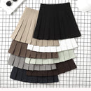 Brown Skirt Ladies 2025 Summer Clothes Women's High Waist Harajuku Korean Style Black Mini Pleated Skirt For School Girl Uniform