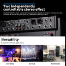 CMS600-3 Mixer audio mixer console With Cover 8 Channel Audio  Console Mixing Compact Mixing System DJ Mixer for Dynacord mixer