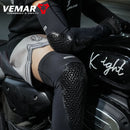 VEMAR Breathable Anti-fall Motorcycle Knee Elbow Pads High Elasticity Motocross Knee Guard DH MTB Cycling Moto Sleeves Kneepads