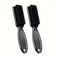 Barber Neck Duster Brush Sets Plastic Handle Hairdressing Soft Hair Cleaning Brush Head Shape Carving Cleaning Brush