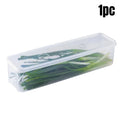 1/2/4Pcs Refrigerator Storage Boxes With Lid Plastic Fresh Keeping Box Kitchen Scallions Cilantro Eggs Noodles Sealed Container - BUY ABROAD NOW
