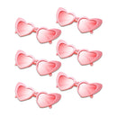 Heart-shaped sunglasses, gifts for wedding guests, bachelorette parties,