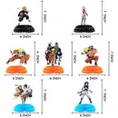 New 7 Naruto Birthday Party Decoration Kids Party Supplies Cupcake Decoration Background Centerpiece