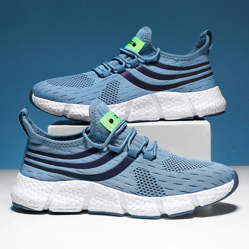 Men Shoes. Breathable Classic Running Sneakers for Man.