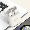 Original SONY V77 TWS Bluetooth Headset HiFI Stereo Game Earphone Wireless Sport Earbuds With Mic