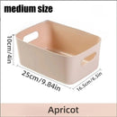 Desktop storage box cosmetics miscellaneous items snacks storage basket kitchen organizing box household drawer plastic storage