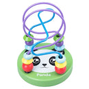 Baby Toys Wooden Roller Coaster Bead Maze Abacus Math Toys. Toddler Early Educational Toys for Kids Children 1-3 Years.