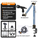 Mic Boom Arm Microphone Stand for Blue Yeti FIFINE AM8 K669B HyperX QuadCast SoloCast AT2020 Shure SM7B MV7 and Other Microphone