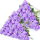 Artificial Roses Flowers Velvet Rose Bouquet for Home Wedding Decoration.