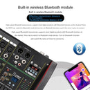 4 / 8-channel mixer DSP reverberation effect professional Bluetooth USB audio mixer balance family karaoke stage performance KTV