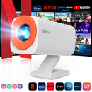ISinbox V16 Smart Mini Projector Android13 Native P Support 1080P Video Beam Projector WiFi6 BT5.2 HDMI Portable Outdoor Cinema