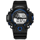 Men's Sports Electronic Wristwatch.