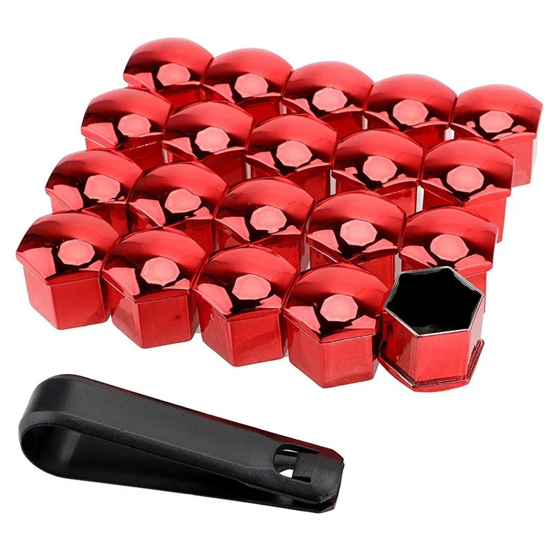 20pcs Car Wheel Nut Caps 17mm/19mm/21mm Car Wheel Hub Bolt Cover