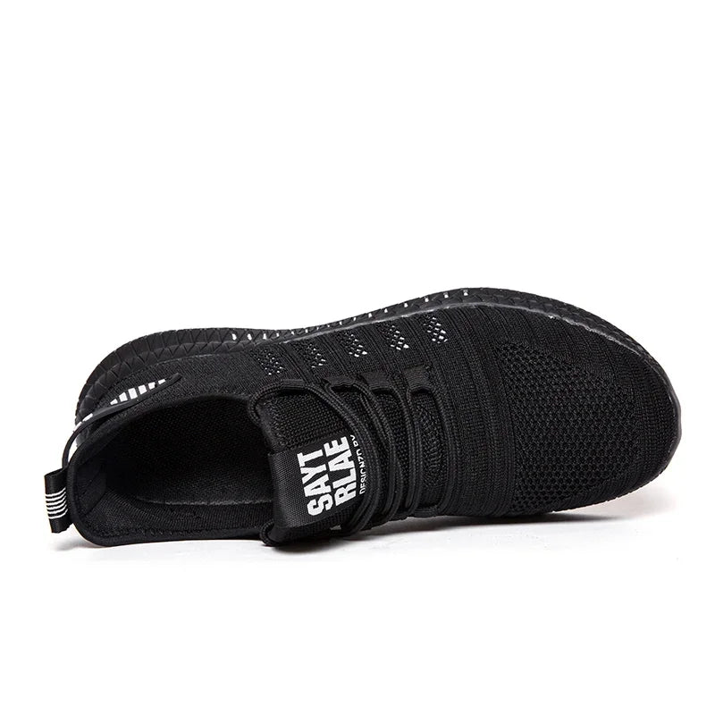 Sneakers Mesh Casual Shoes. Lac-up Breathable Lightweight Walking Sneakers Men Shoes Plus Size
