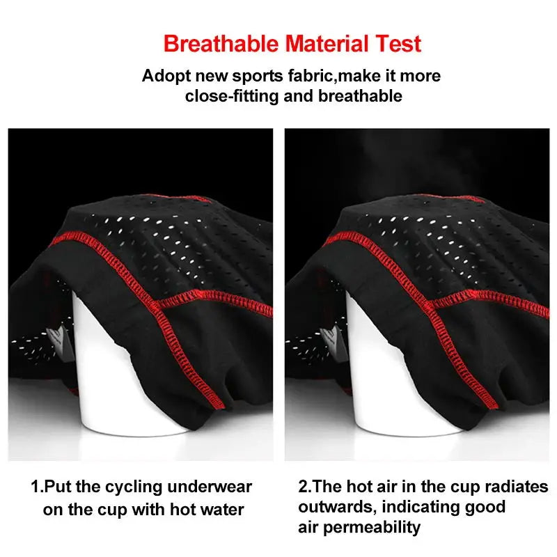 Men's Cycling Underwear Shorts with Pad