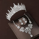 Bride Luxury Crown 3-piece Set, and Romantic Birthday.