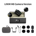 LINIM M8 Wireless Lavalier Microphone for iPhone Camera Type-C Noise Cancellation 23H Battery for Vlog Interview Live Streaming