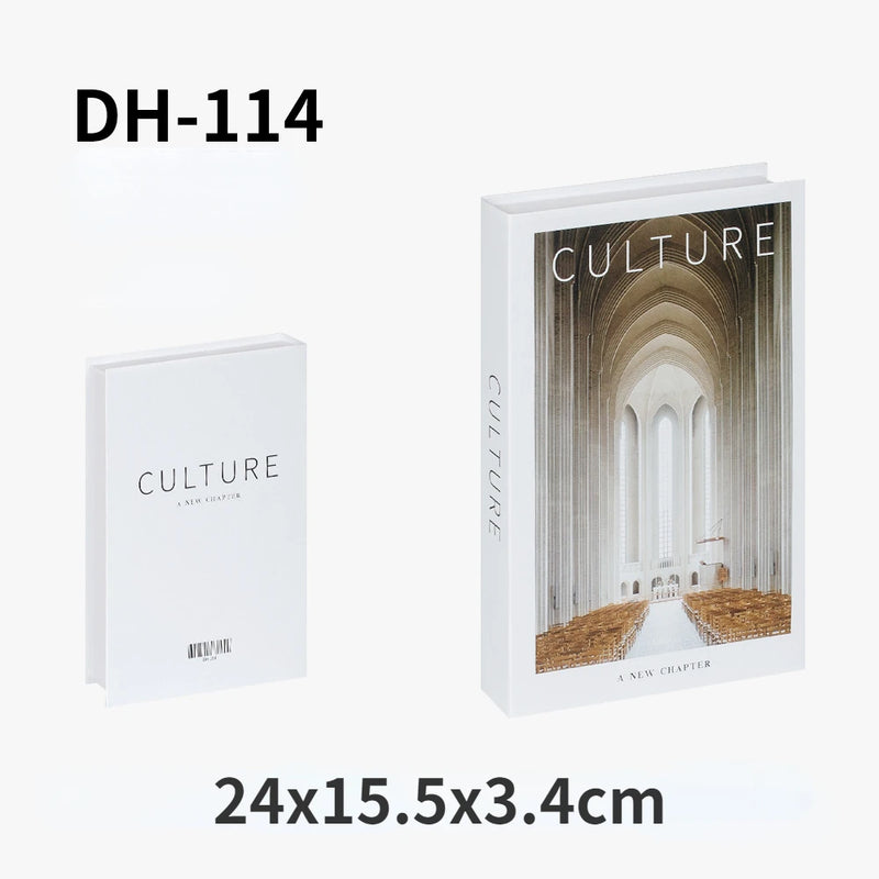 Minimalist Modern Decorative Fake Books Props for Living Home Decoration Modern Room Office Coffee Table Aesthetics Ornaments