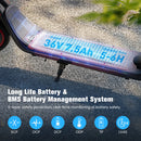 Electric Scooter 500W Adult E-Scooter 36V 7.5Ah Escooter,35KM High-Speed Support APP,30km Long Range City Scooter - iScooter i9M