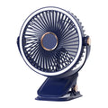 Camping Fan Rechargeable, Portable Desktop Air Circulator Wireless Ceiling Electric Fan With LED Light Clip-on Fan. - Xiaomi 8000mAh