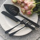 Personalized Wedding Cake Cutting Set, Custom Engraved Gifts,