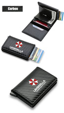 Anti-theft wallet, credit card, carbon fiber leather.