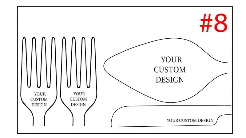 Personalized Wedding Cake Cutting Set, Custom Engraved Gifts,