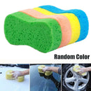 Car Wash Sponge Block Car Motorcycle Cleaning Supplies Large Size Sponge Brush Dusting Random Color Car Cleaning Tools. - 1/2Pcs