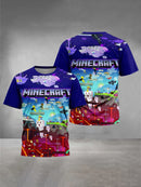 Hot Game 3D Print Baby Clothing 5 to 14 Years Male Outdoor Clothes for-M-M-minecrafts-Children Boy Girl Child T-Shirt Top Shirts