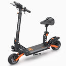 Electric Scooter 600W Brushless Motor 48V 15.6AH Battery 9-inch Rubber Vacuum Tires Detachable Seat -  Version KuKirin G2 Pro