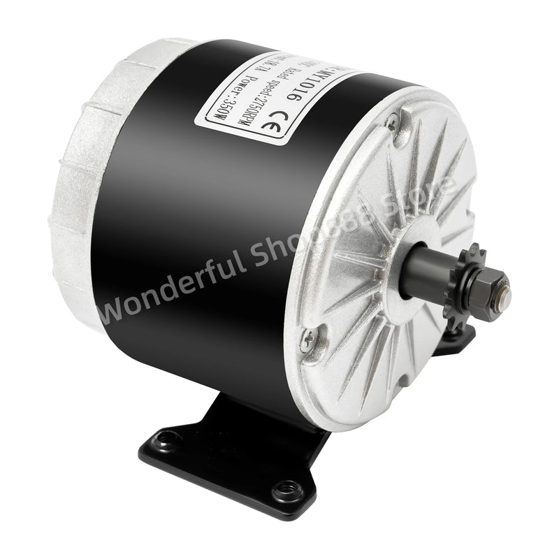 350W 24V Electric Scooter Brushed Motors Wind Wheel Scooters Motor Engine Kits 11 Gears 2750rpm For Scooters