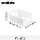 Desktop storage box cosmetics miscellaneous items snacks storage basket kitchen organizing box household drawer plastic storage