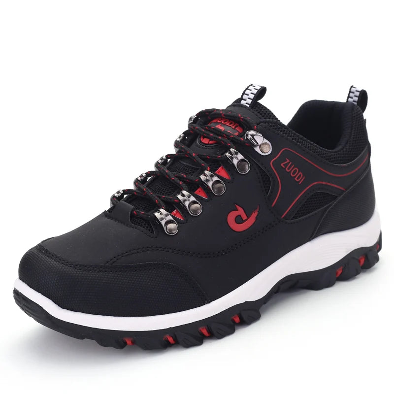 Men's Hiking Shoes Waterproof Leather Outdoor PU