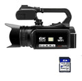 Professional Camcorder WIFI Digital Video Camera For Youtube Streaming Vlog Recorder 18X Webcam Stabilizer Camera 6K