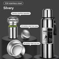 800ML Stainless Steel Thermos Bottle Sport Thermal Water Bottle Keep Cold and Hot Insulated Cup Outdoor Campping Vacuum Flasks