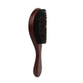 Men Afro Pro Wave Brush Curve 360 Wave Brush Bristles and Nylon Beard Styling Brush