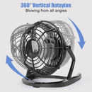 Mini USB Cooler Desk Fan  Rotatable Fan Summer Fashion Portable