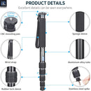 INNOREL RM285A/RM325A Professional Aluminum Alloy Camera Monopod for Canon Nikon Sony DSLR Camcorder Video Stand Load 10/12kg