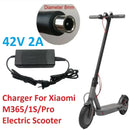 42V 2A Power Charger Adapter 36V 2A Lithium Battery Charger for Xiaomi  M365 1S Pro  Pro 2 Mi 3  Ninebot ES2 ES Scooter Parts