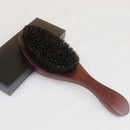 Men Afro Pro Wave Brush Curve 360 Wave Brush Bristles and Nylon Beard Styling Brush