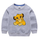 Potdemiel The Lion King, Sweatshirts Toddler Baby Girls, Clothes Children Boys, Spring Autumn, Cute Long Sleeve Fashion, Top.