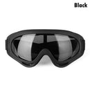 DIZETION 1Pc Winter Windproof Skiing Glasses Goggles Outdoor Sports Eyewear Glasses Ski Dustproof Cycling Lens Frame Sunglasses