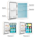 Mini Fridge Refrigerator Beauty Cooler Warmer Refrigerators Constant Temperature Skincare Preservation for Home CAR 20L/220V EU