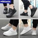 Children Sneaker Boys Casual Shoes. Black Ltudent Walking Shoes Non-slip Girl Lightweight Sports Tennis Footwear